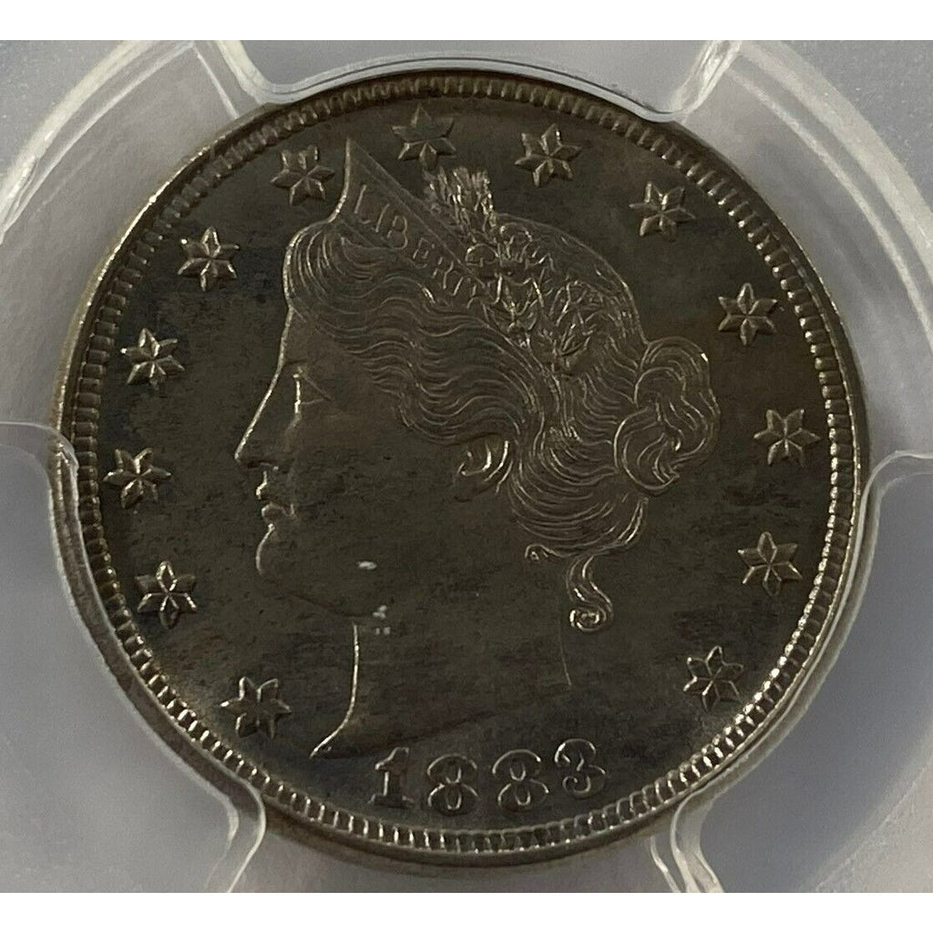 1883 5C Liberty Nickel NO CENTS Graded by PCGS as MS-65