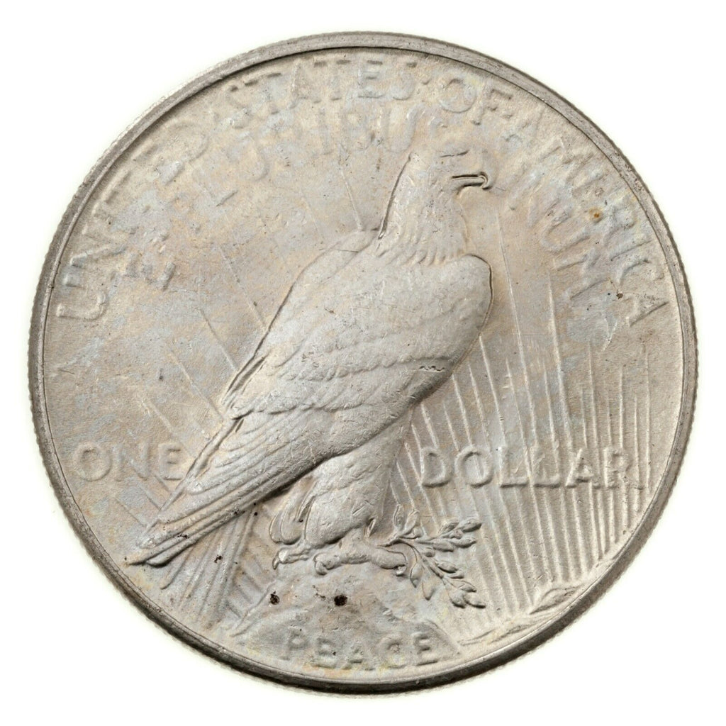 1935 $1 Silver Peace Dollar in Choice BU Condition, Excellent Eye Appeal