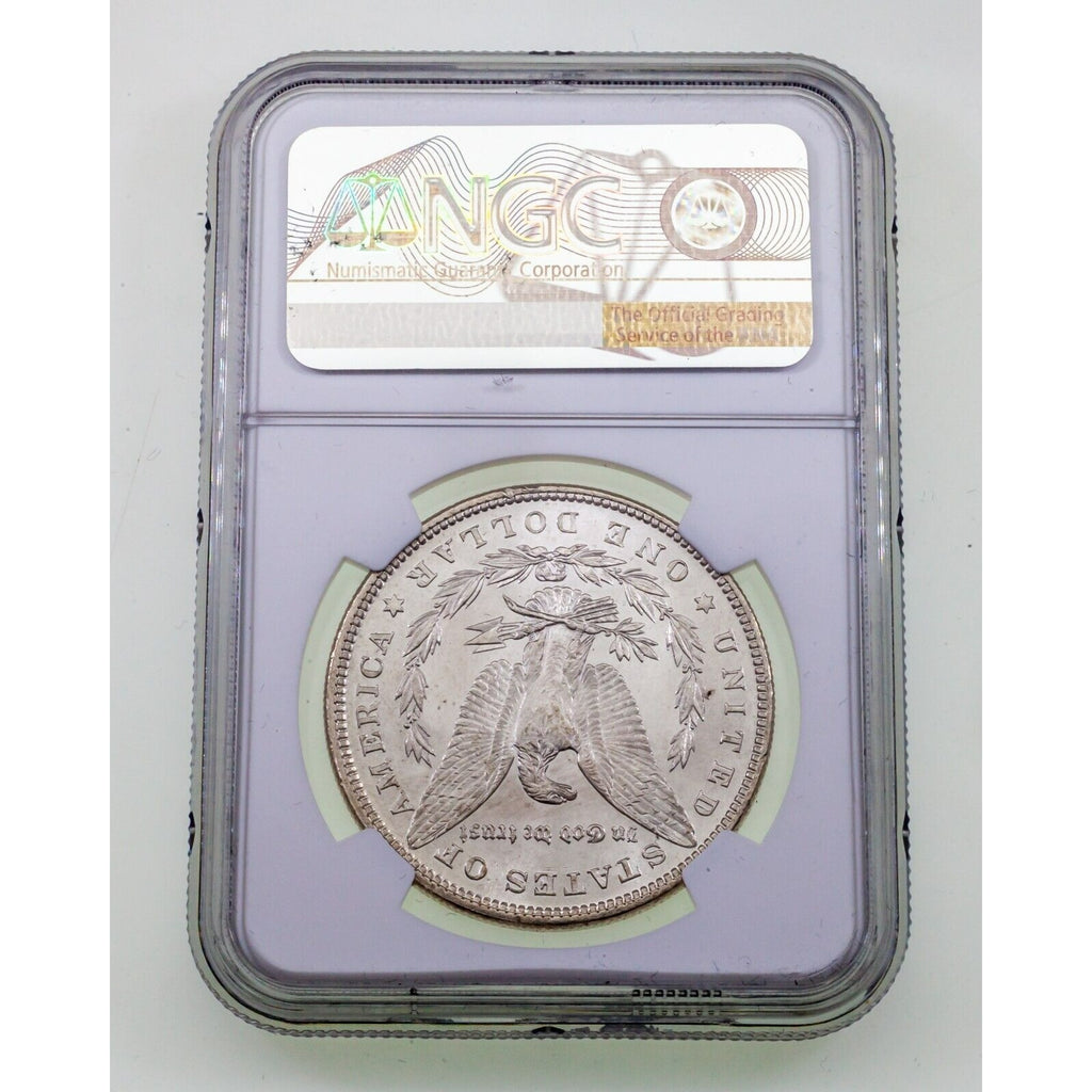 1879 $1 Silver Morgan Dollar Graded by NGC as MS-62