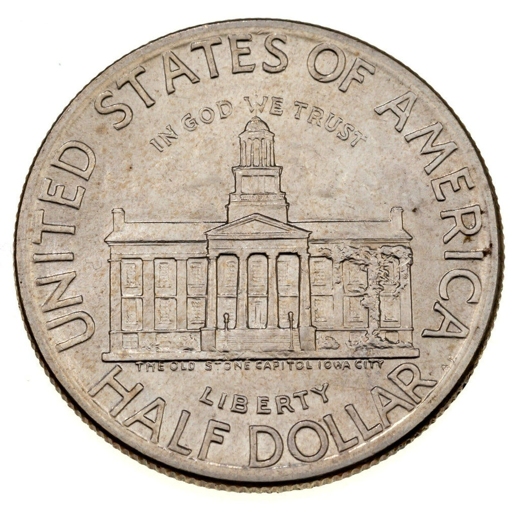 1946 50C Iowa Commemorative Half Dollar in Choice/Gem BU Condition