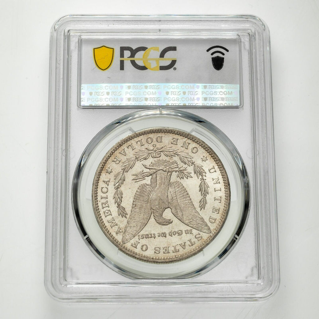 1885-O $1 Silver Morgan Dollar Graded By PCGS AS MS63 Gorgeous Coin!