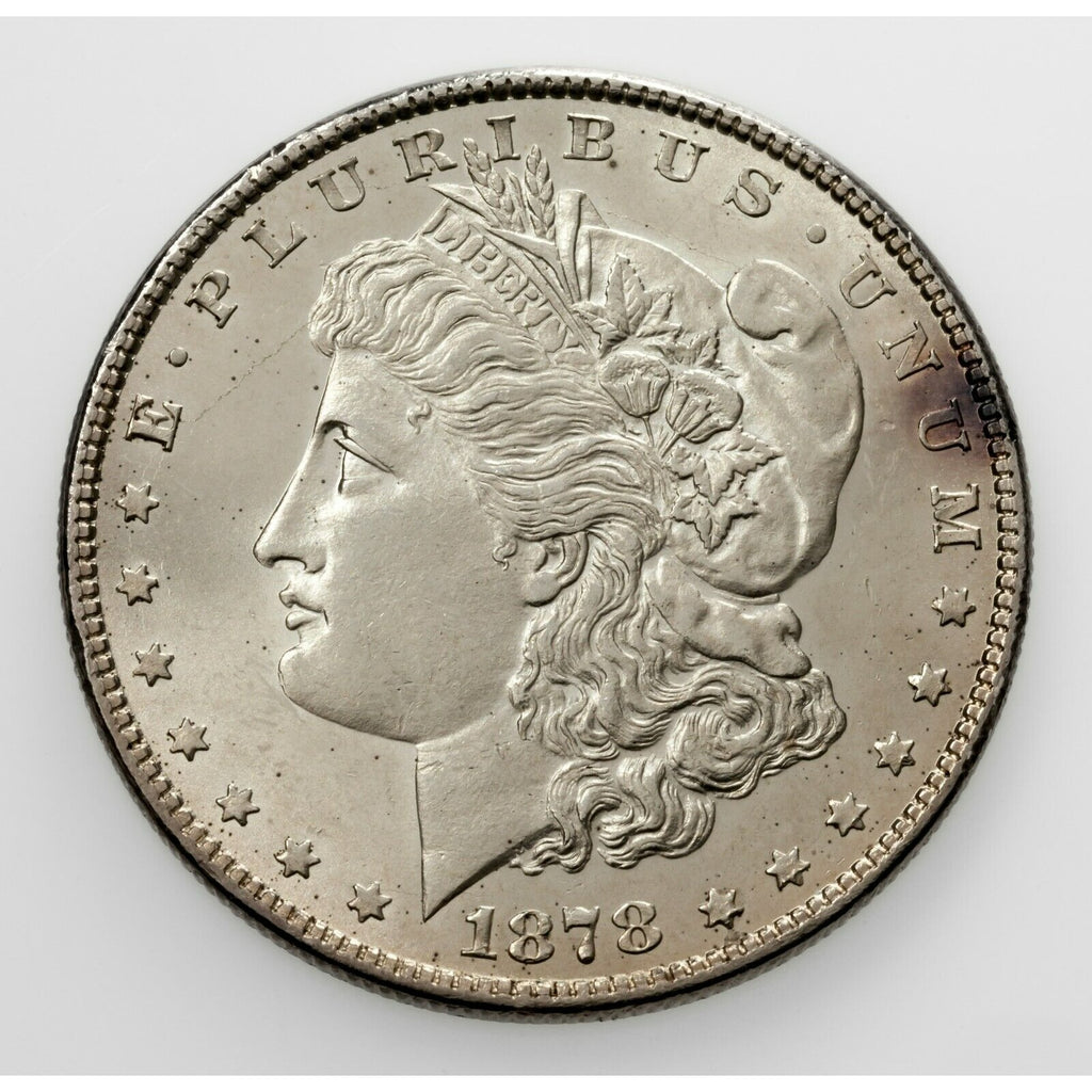 1878 7TF Rev 1878 Morgan Dollar in Choice BU Condition, Excellent Eye Appeal