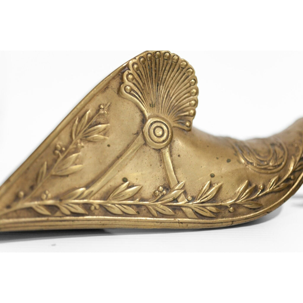Collection of Six (6) Antique Spanish Colonial Era Brass Stirrup Circa 1600-1700