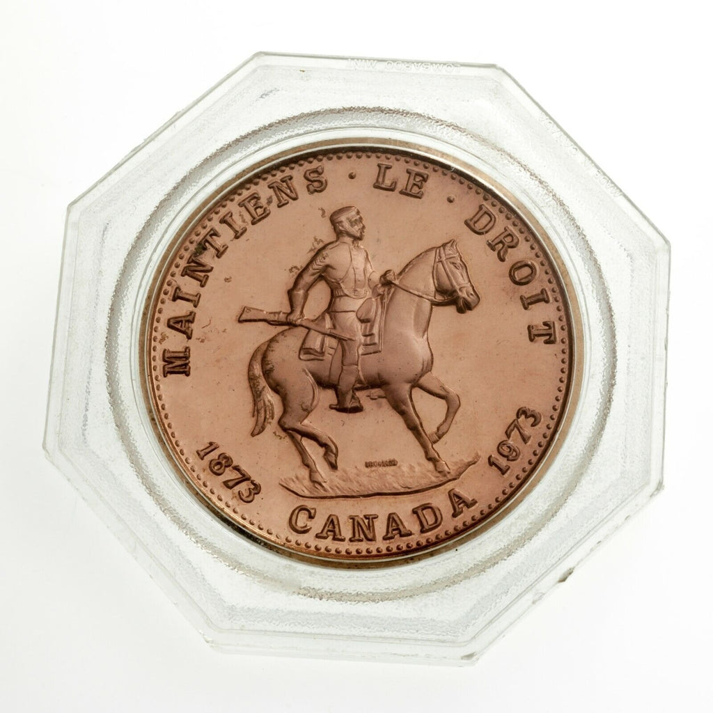 1873-1973 Royal Canadian Mounted Police 100th Anniversary medal