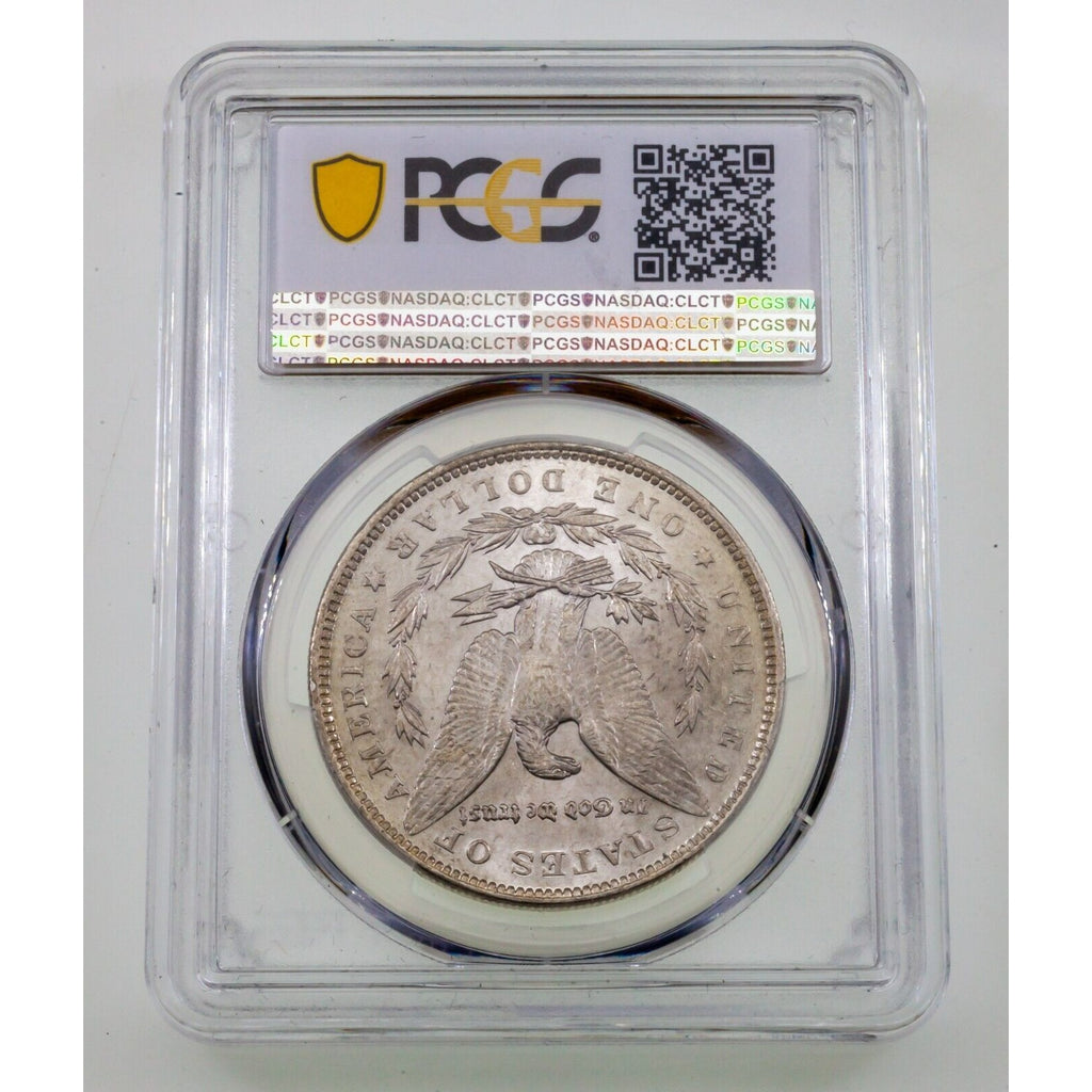 1888 $1 Silver Morgan Dollar Graded by PCGS as MS63