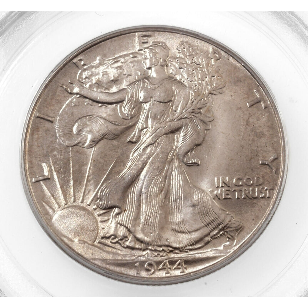 1944 50C Walking Liberty Half Dollar Graded by PCGS as MS-63