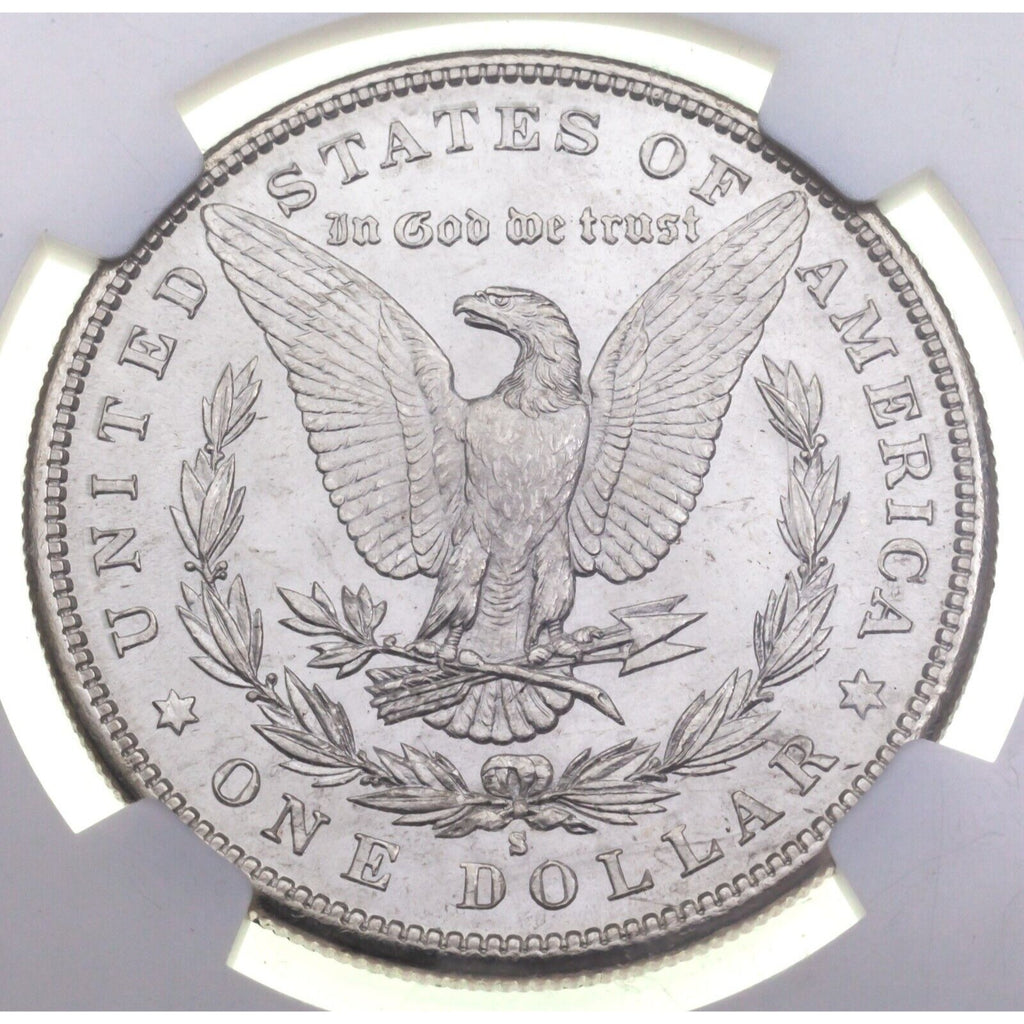 1881-S $1 Silver Morgan Dollar Graded by NGC as MS-63 Littleton Select