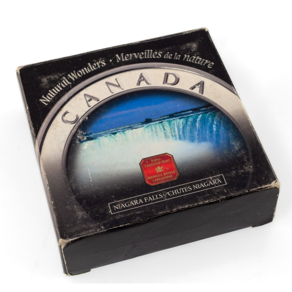2003 Canada $10 Silver Holographic Niagara 1 Oz. w/ Box and CoA Natural Wonders