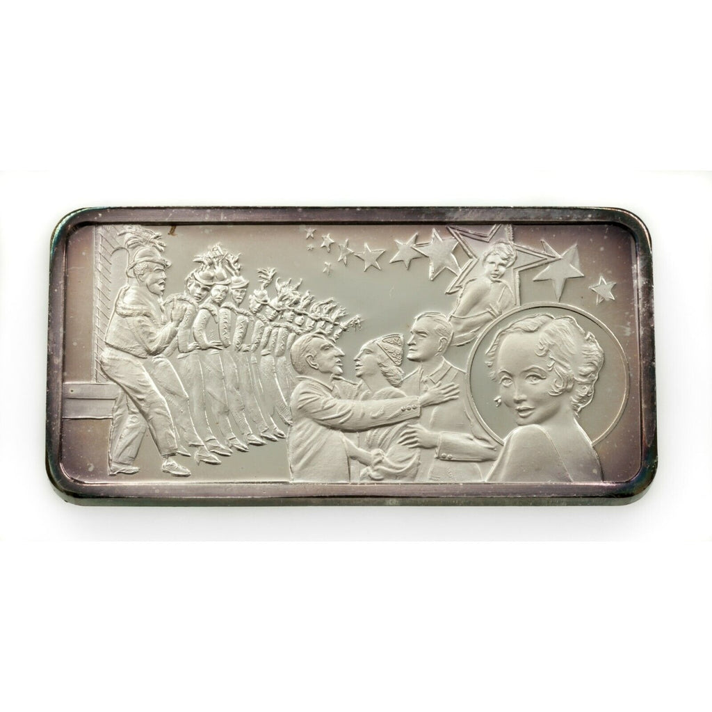 1974-75 Hamilton Mint America The Beautiful 1oz Silver Art Bars Lot of 3 Bars