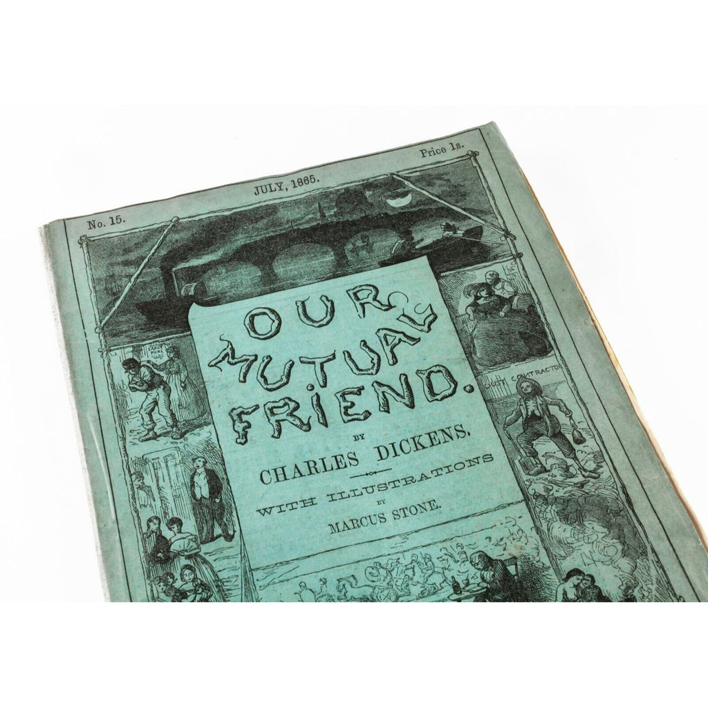 "Our Mutual Friend" by Charles Dickens 1st Edition 20 Vols. in 19 Issues