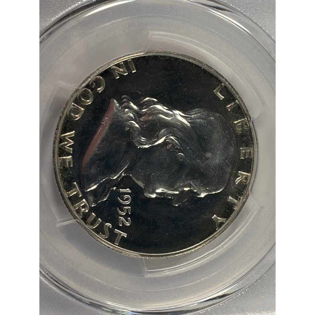 1952 50C Franklin Half Dollar Proof Graded by PCGS as PR67 CAC