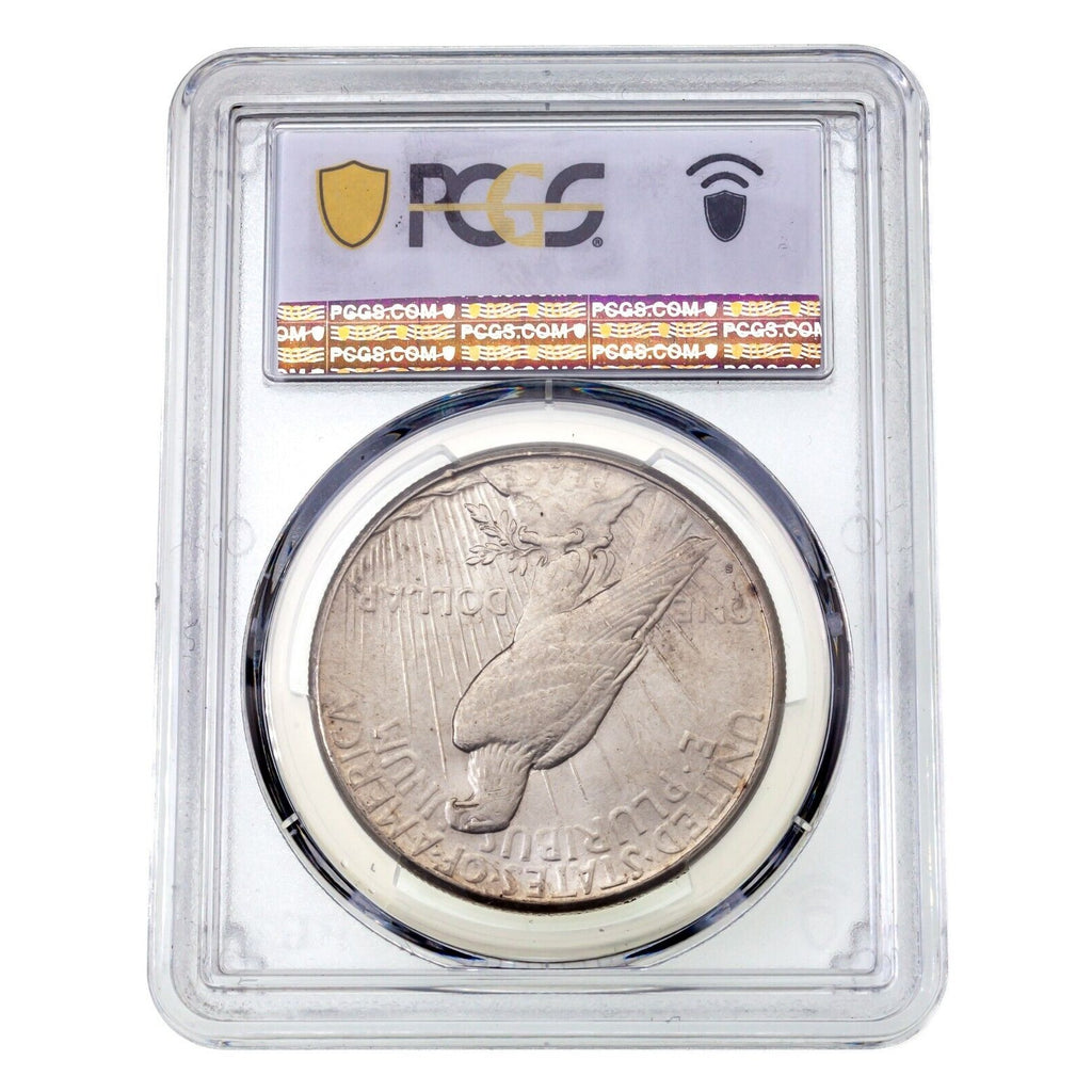 1924-S $1 Silver Peace Dollar Graded by PCGS as MS-62! Gorgeous Key Date