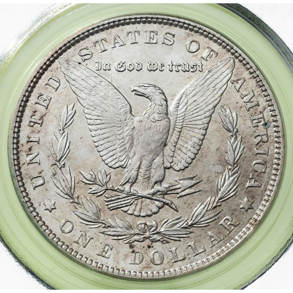 1886 $1 Silver Morgan Dollar Graded by PCGS as MS-64! Great Morgan