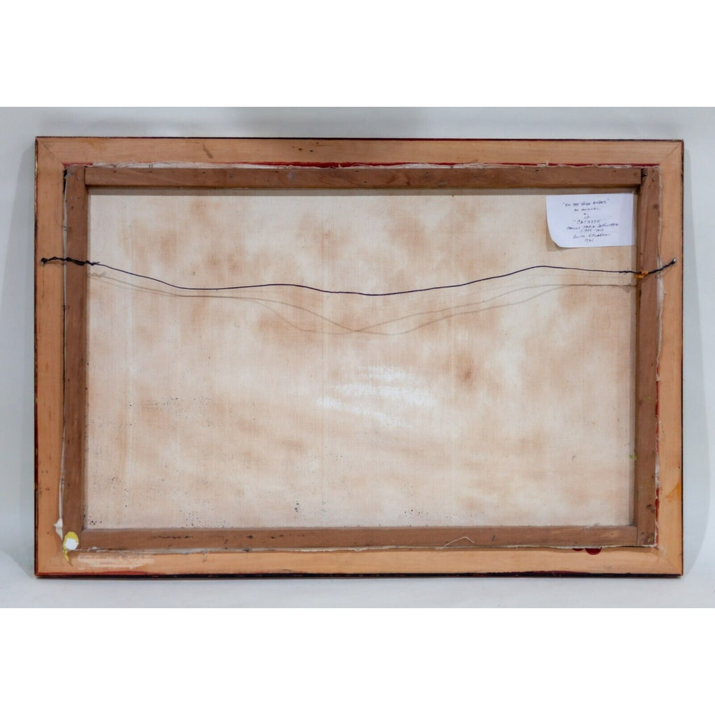 "In the High Andes" by Carlos Catasse Framed Oil on Canvas 1971