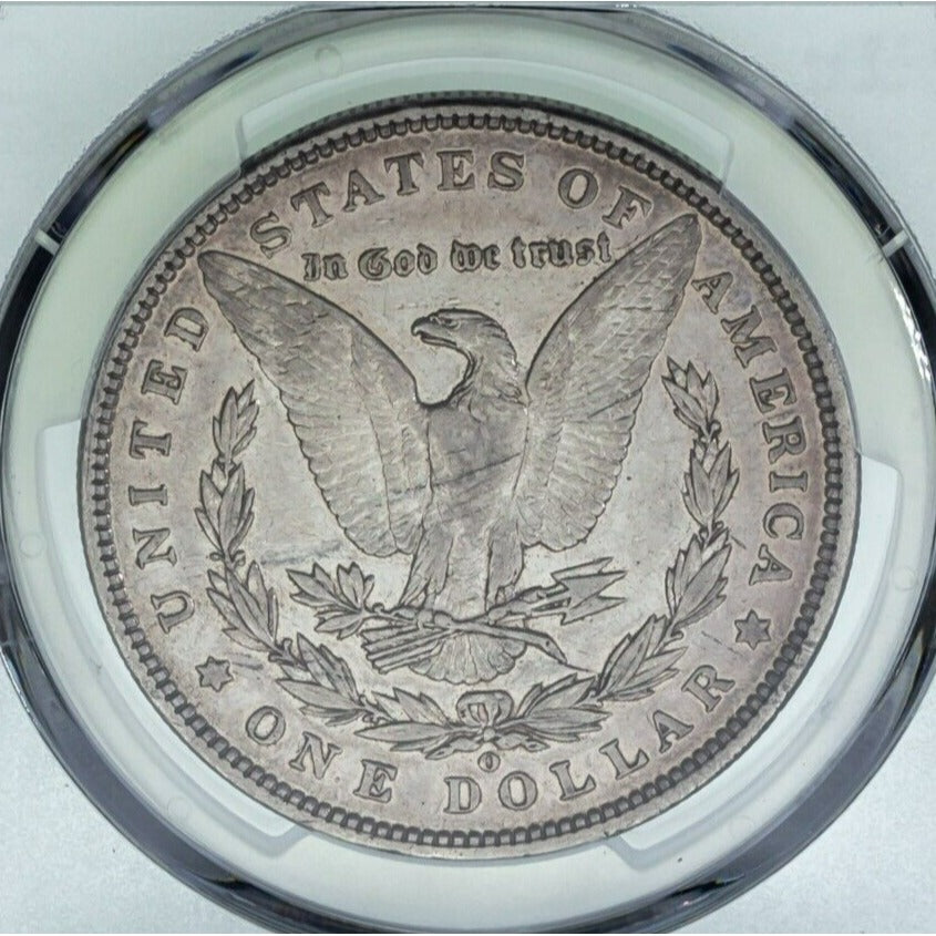 1895-O $1 Silver Morgan Dollar Graded by PCGS as Cleaned - XF Detail