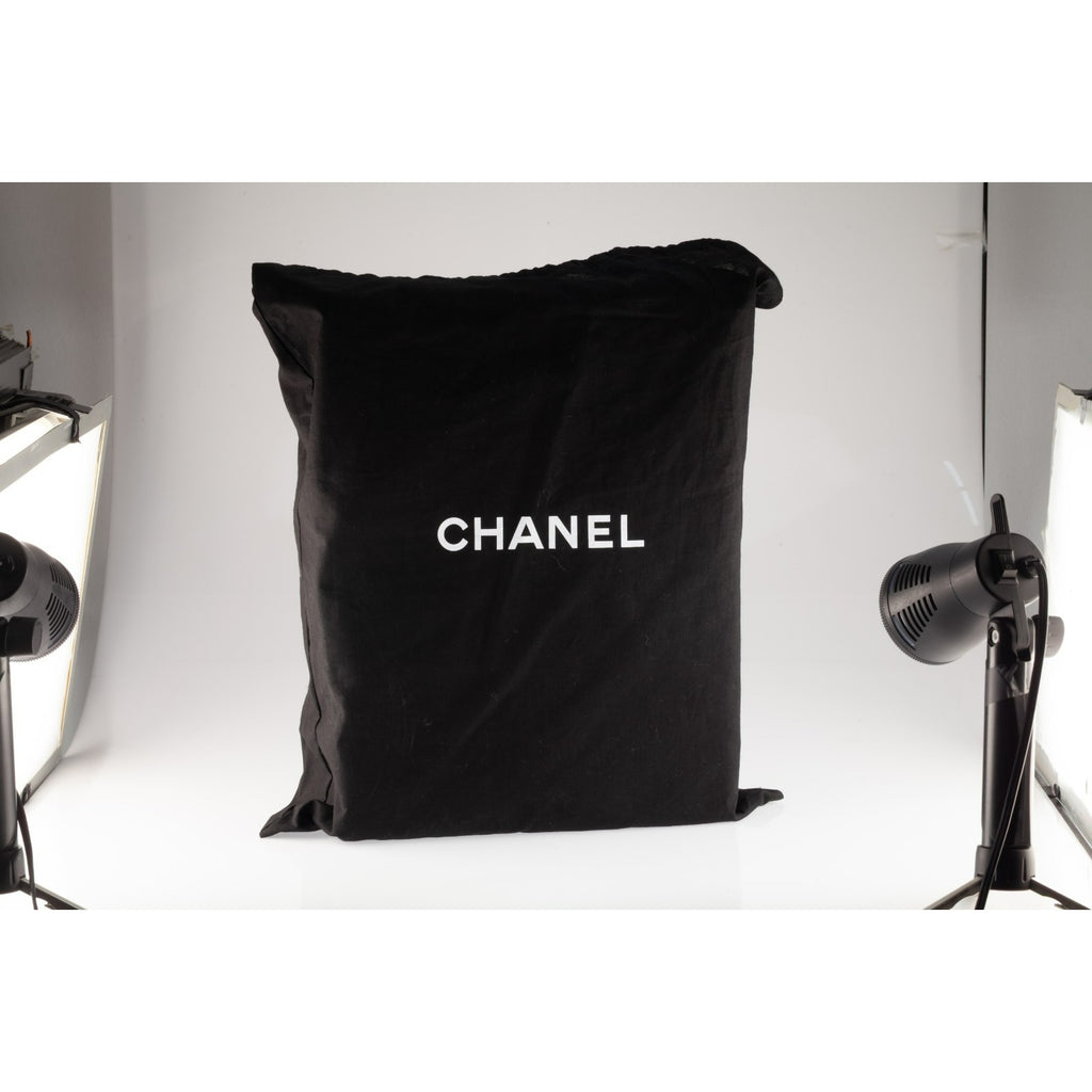 Chanel Green Caviar Leather Tote Bag 16C A91046 Box Pouch Card Papers