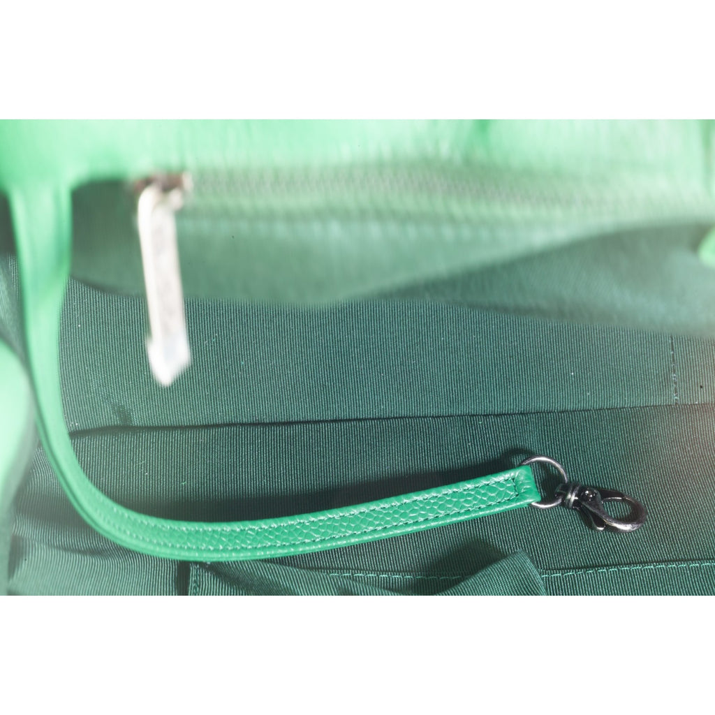 Chanel Green Caviar Leather Tote Bag 16C A91046 Box Pouch Card Papers