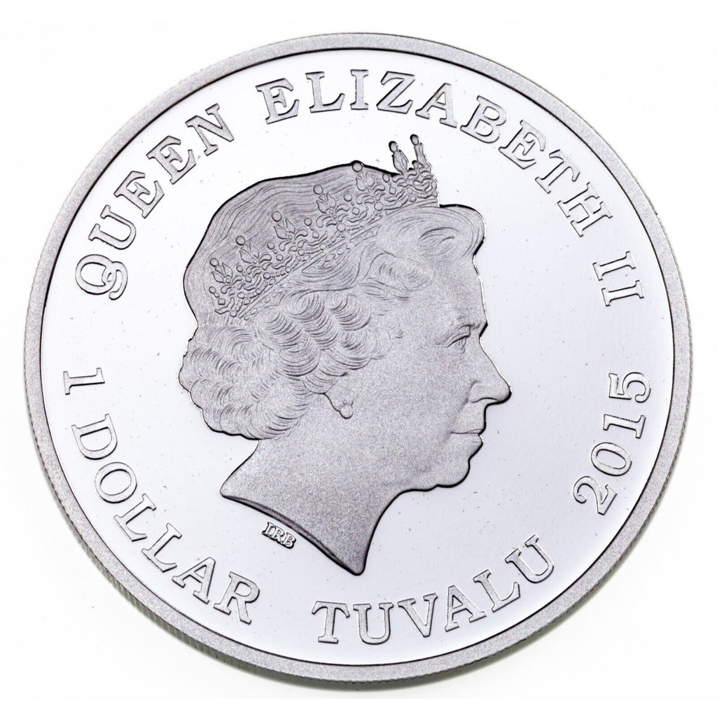 2015 $1 STAR TREK CAPTAIN JEAN-LUC PICARD 1 oz Silver Proof Coin