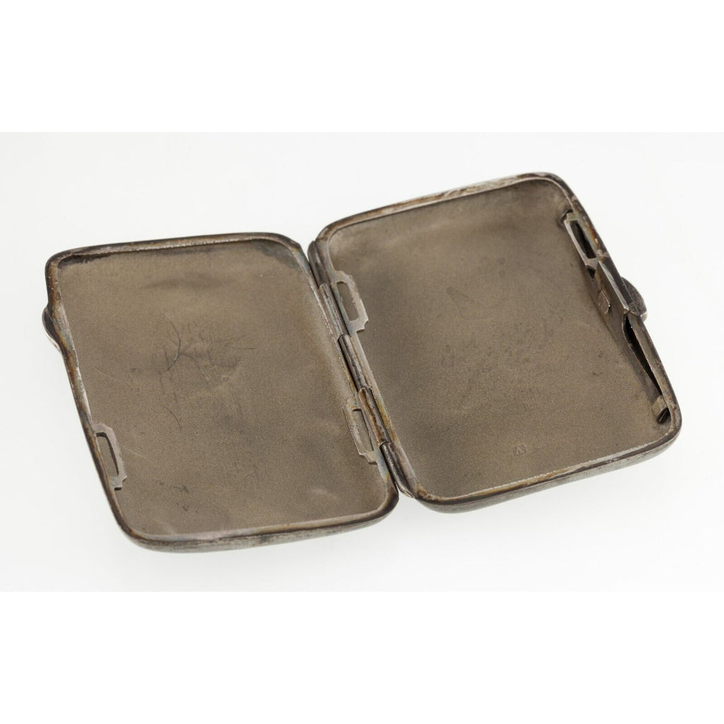 JG LTD Sterling Silver Cigarette Case
