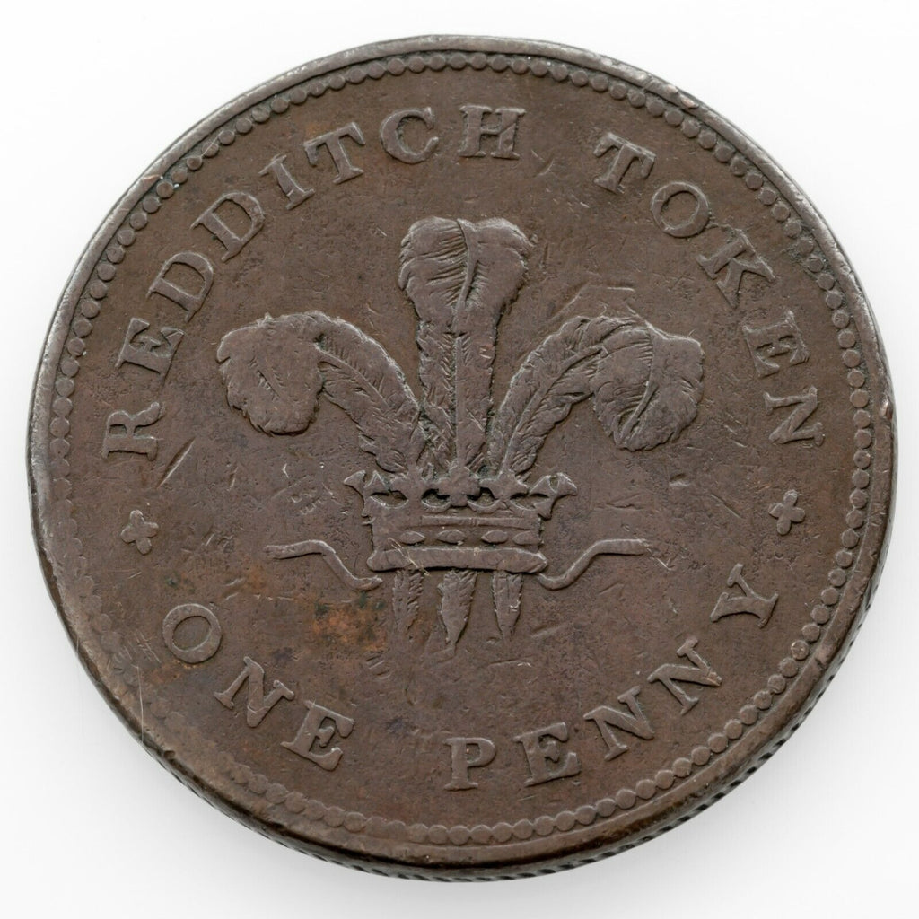 1813 Great Britain Merchant Token Penny, W. Bartleet and W. Hemming