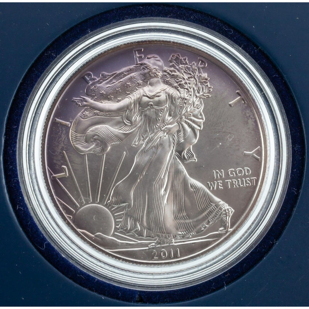 2011 25th Anniversary 5-Coin American Eagle Set w/ Original Box, Case, and CoA