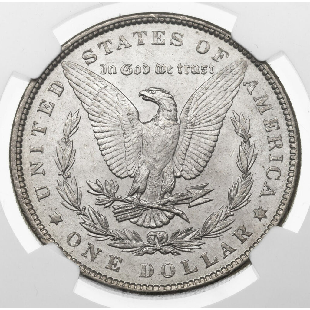 1887 $1 Silver Morgan Dollar Graded by NGC as MS-63 McClaren Collection