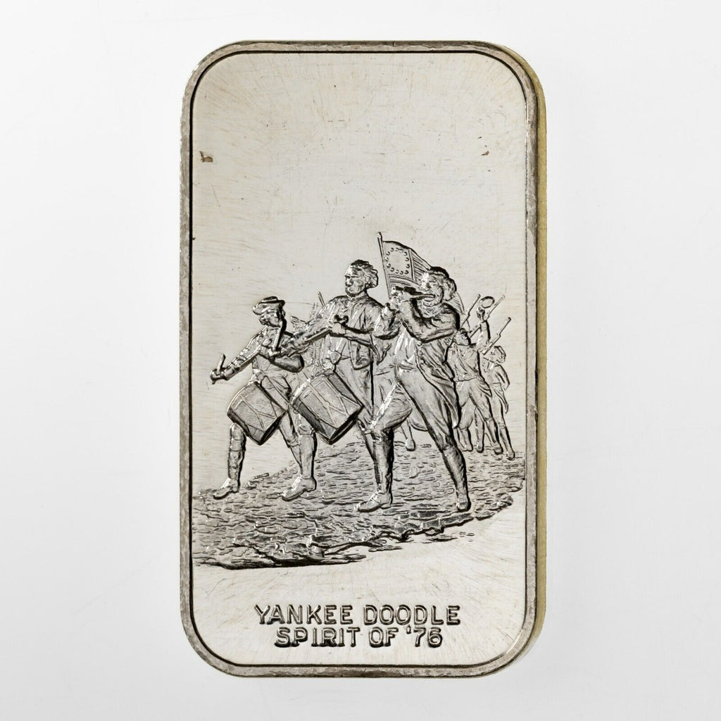 1973 Yankee Doodle By U.S. Coinage Corporation 1 oz. Silver Art Bar