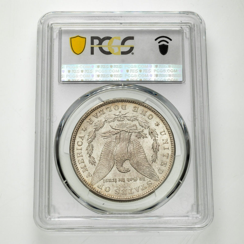 1891-S $1 Silver Morgan Dollar Graded By PCGS As MS62 Gorgeous Coin!