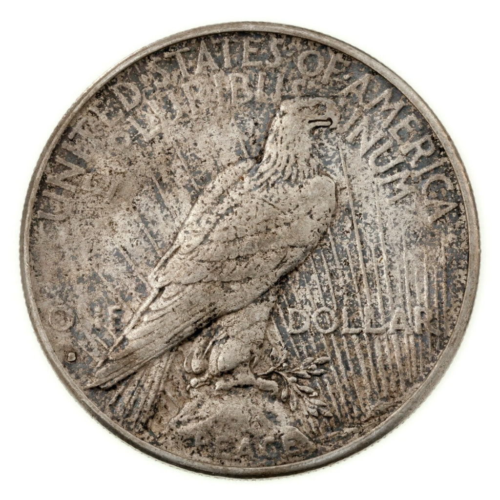 1934-S $1 Silver Peace Dollar in Extra Fine+ XF+ Condition, Strong Detail