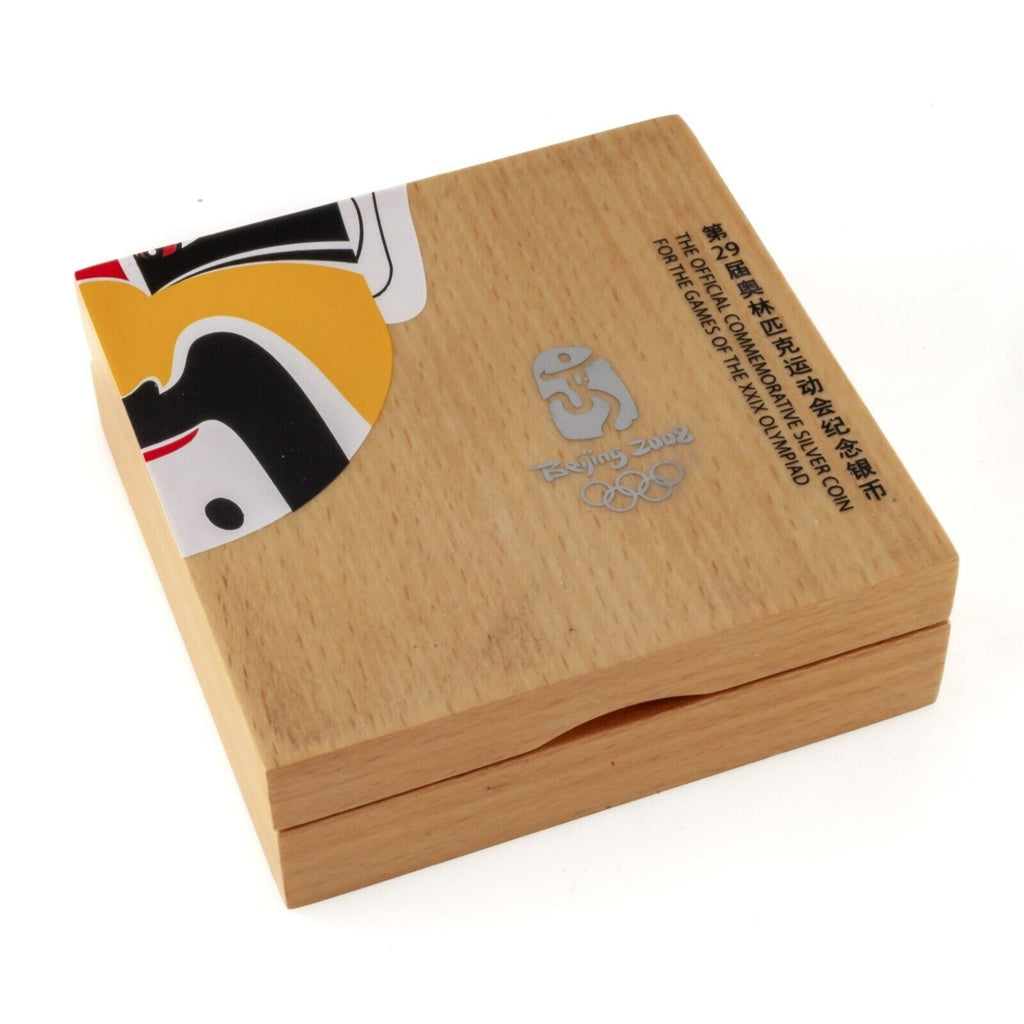 2008 China Beijing Olympics Silver Commemorative 4 Coin Set w/ Box/CoAs Series I