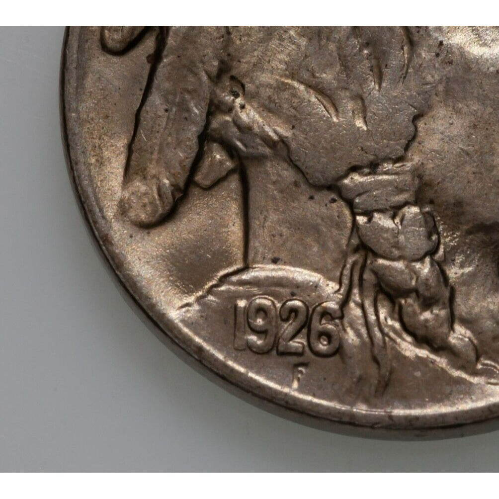 1926 5C Buffalo Nickel in Choice BU, Terrific Eye Appeal, Full Mint Luster