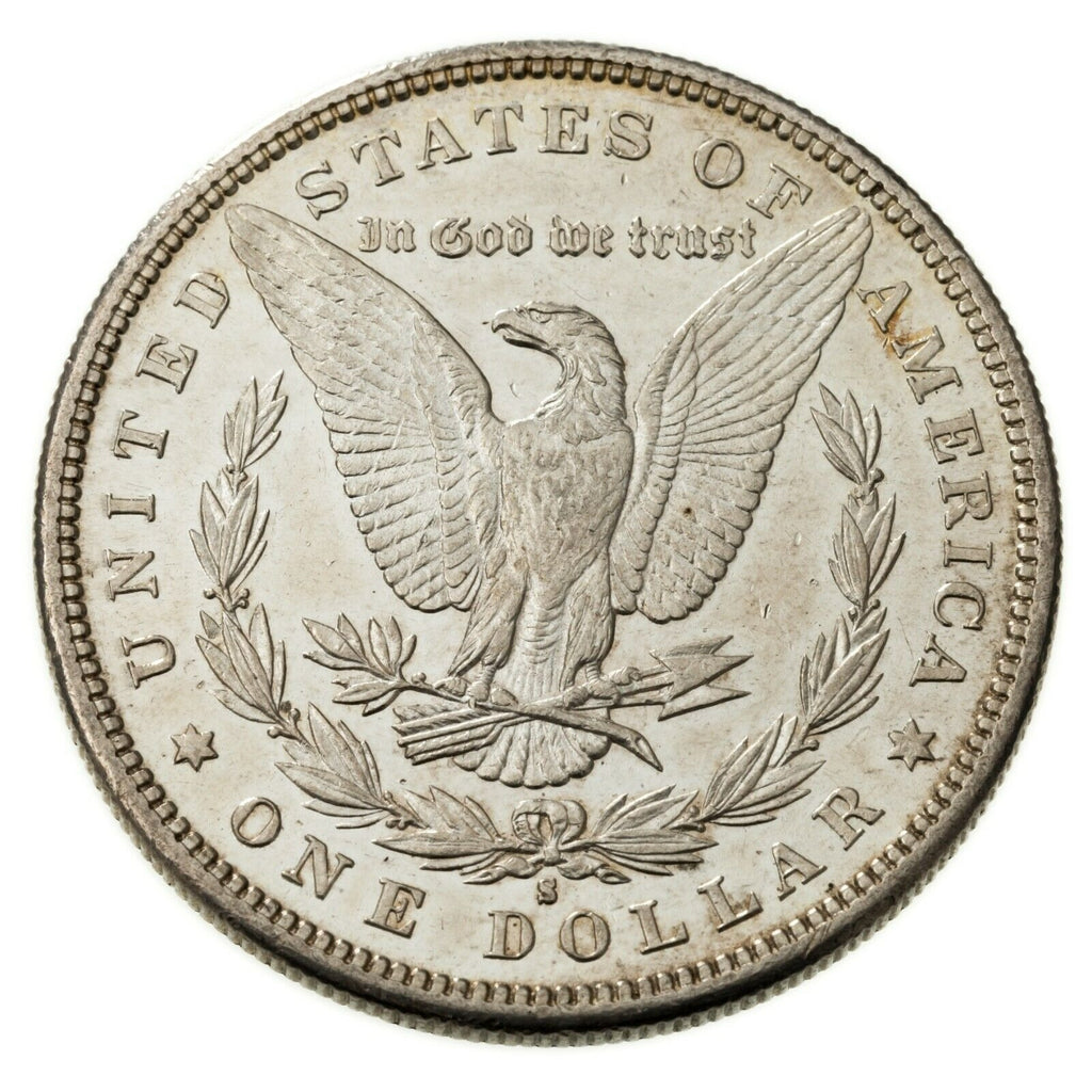1881-S $1 Silver Morgan Dollar in Choice BU Prooflike Condition, Mint Luster