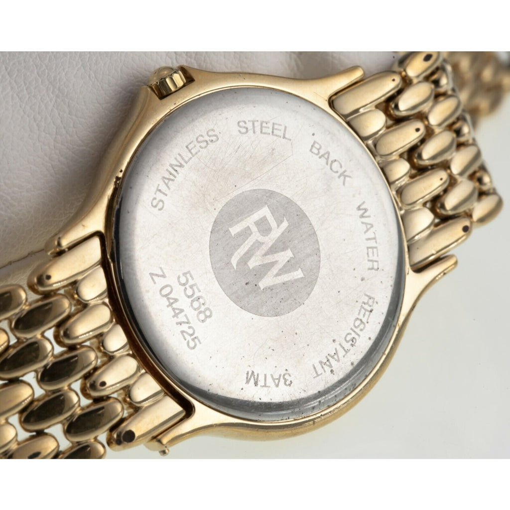 Raymond Weil Gold Plated Men's Quartz Watch w/ Date 5568