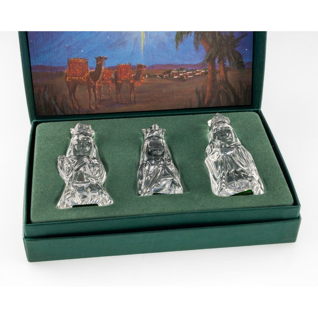 Marquis by Waterford Crystal The Three Wise Men Set w/ Original Box