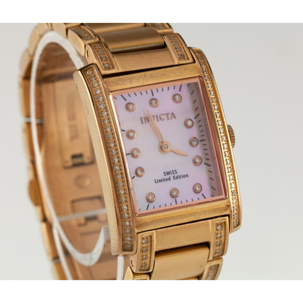 Invicta Rose Gold Plated Wildflower Women's Mother of Pearl Watch 5004