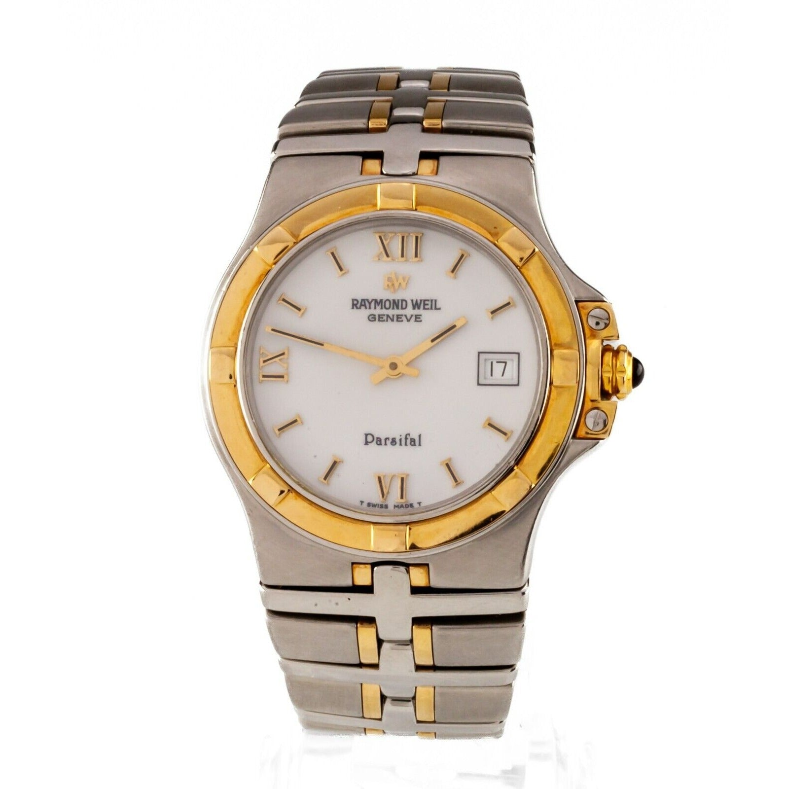 Raymond Weil Men s Two Tone Parsifal Quartz Watch 9590 DMND Limited