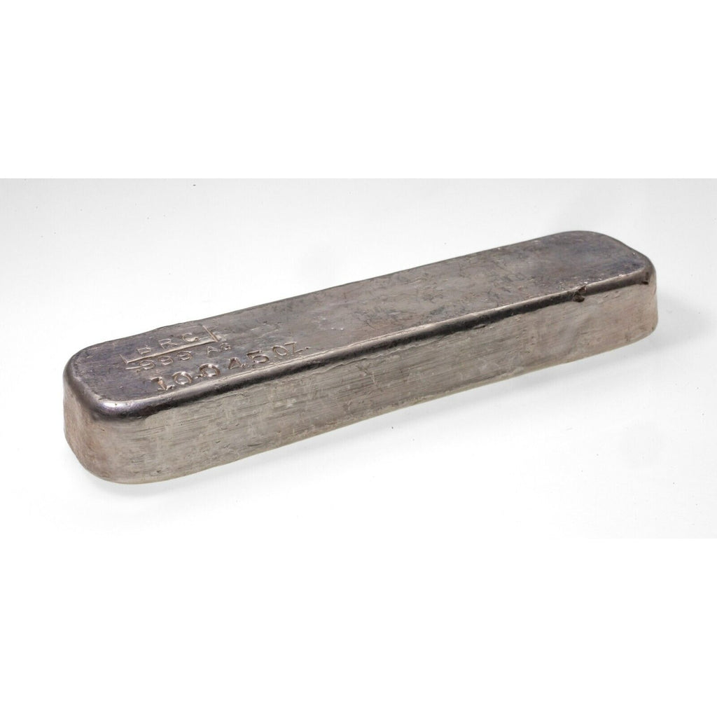 BRC 10 Oz 999 Fine Silver Bar Old Loaf Style 10.045 oz