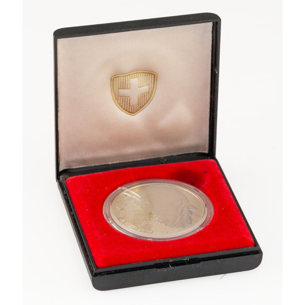 1983 Switzerland Commemorative 5 Franc Ernest Ansermet Coin w/ Case