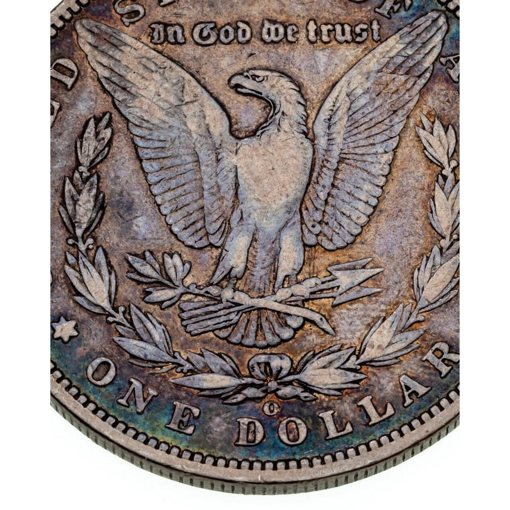 1895-O $1 Silver Morgan Dollar in Very Fine Condition, Original Toning