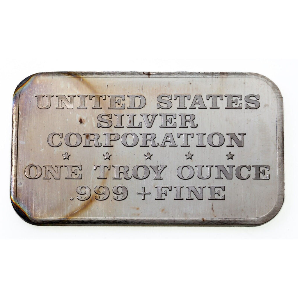 1973 Dove of Peace - USSC Mint 1 oz. Silver Art Bar