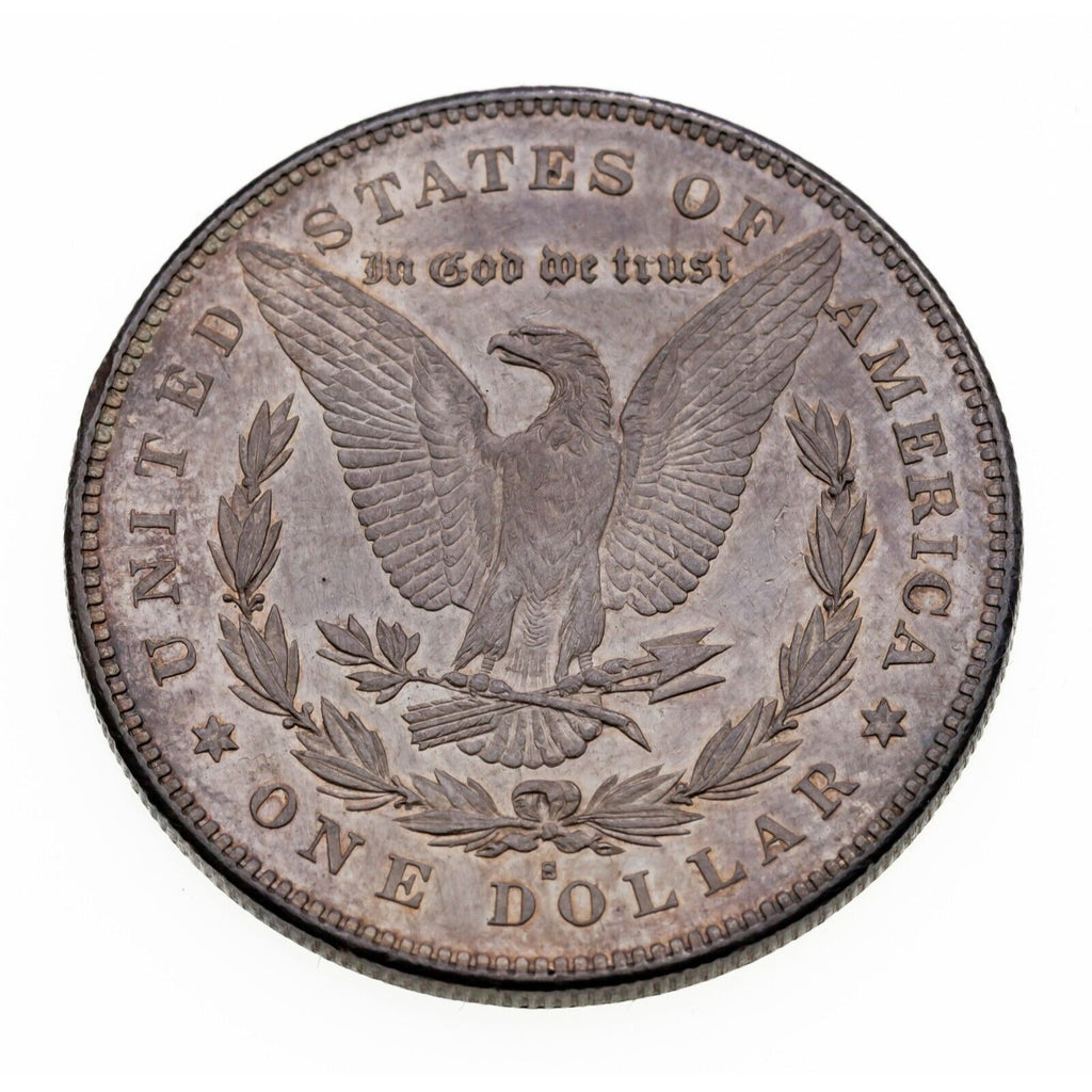 1879-S Rev of 1878 $1 Silver Morgan Dollar in XF Net Condition, AU in Wear