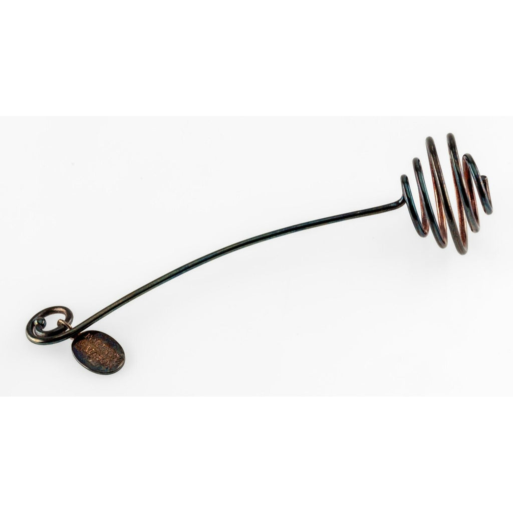 Fortnum & Mason Silver Plated "Swirl" Honey Drizzler in Original Box