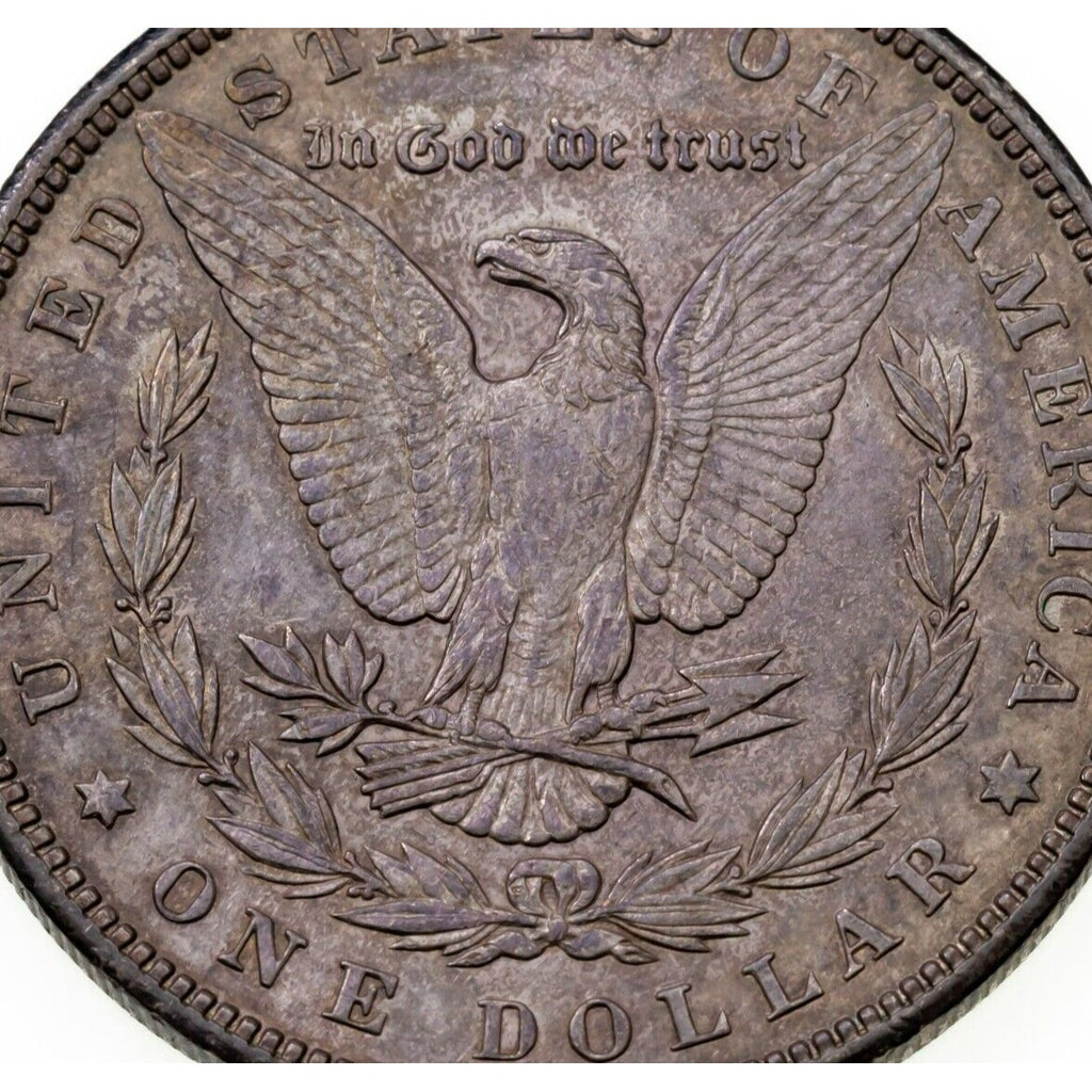 1900 $1 Silver Morgan Dollar in BU Condition, Excellent Eye Appeal, Nice Toning!
