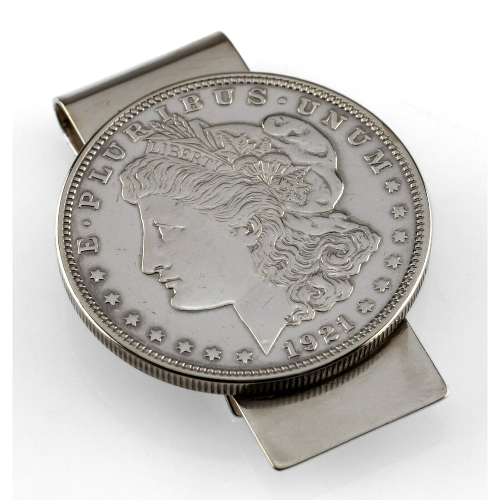 1921 Morgan Dollar Money Clip Gorgeous Collectible!