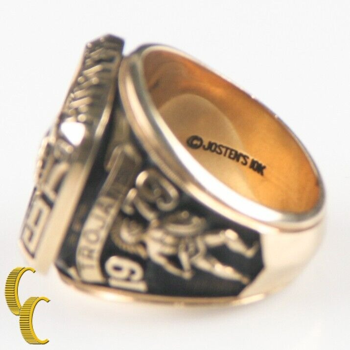 1979 USC 10k Yellow Gold Jostens Rose Bowl Championship Ring Size 9