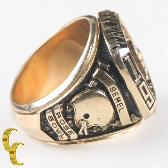 1979 USC 10k Yellow Gold Jostens Rose Bowl Championship Ring Size 9