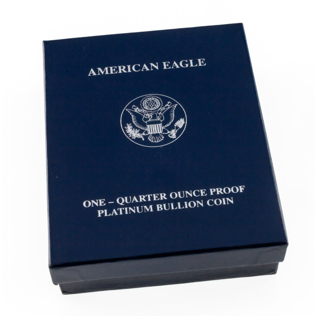 2007 P$25 1/4 Oz. Platinum American Eagle Proof w/ OGP (Box, Case, CoA)
