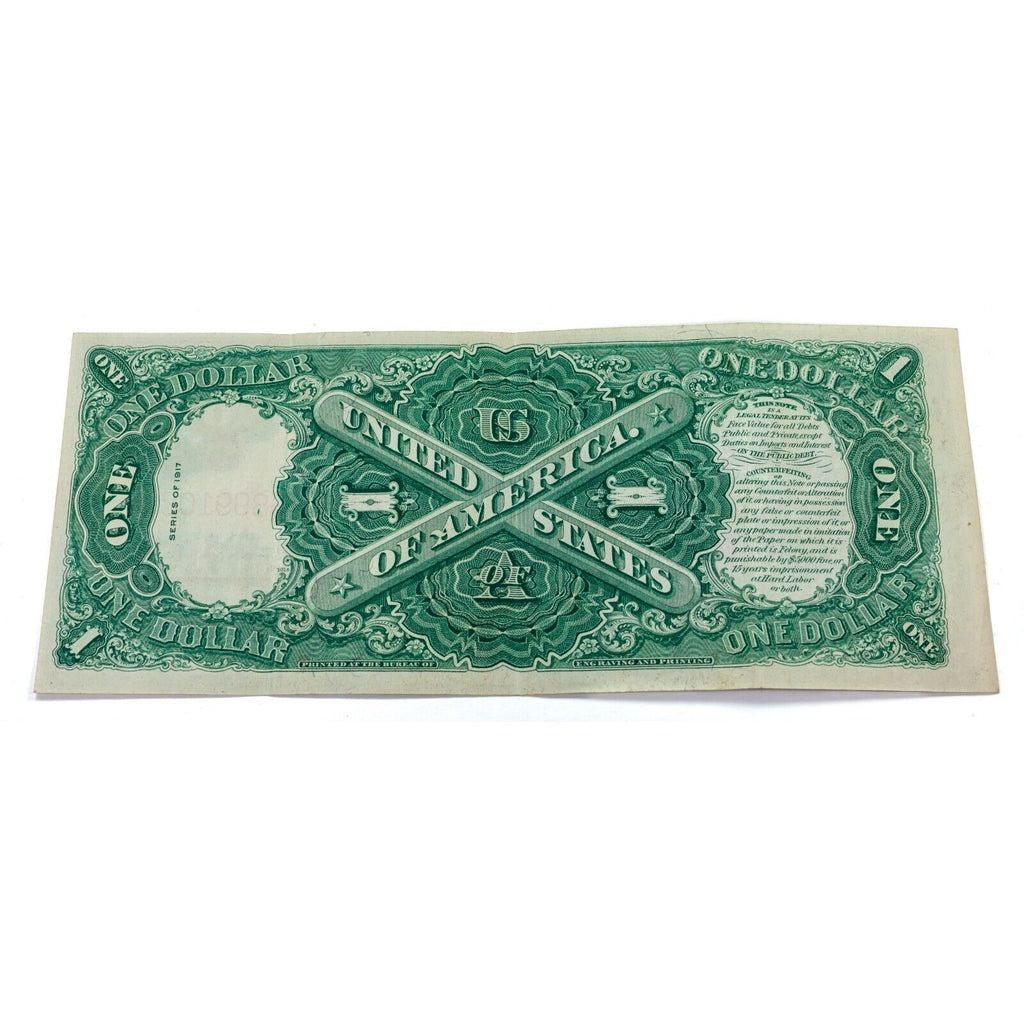 Series of 1917 $1 United States Note Extra Fine XF Condition Fr #39