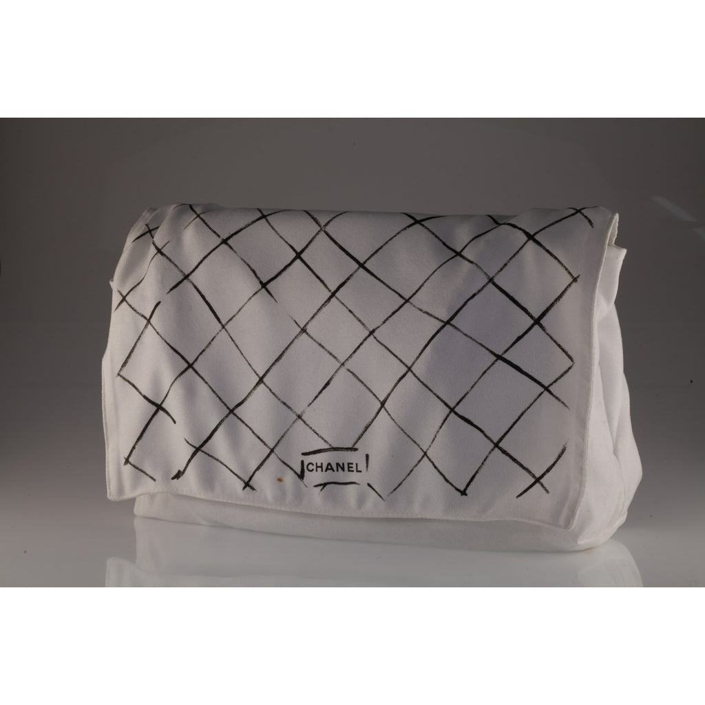 Chanel Jumbo Flap Bag Navy Blue Patent Leather 14B Box, Dust Bag, Card A58600