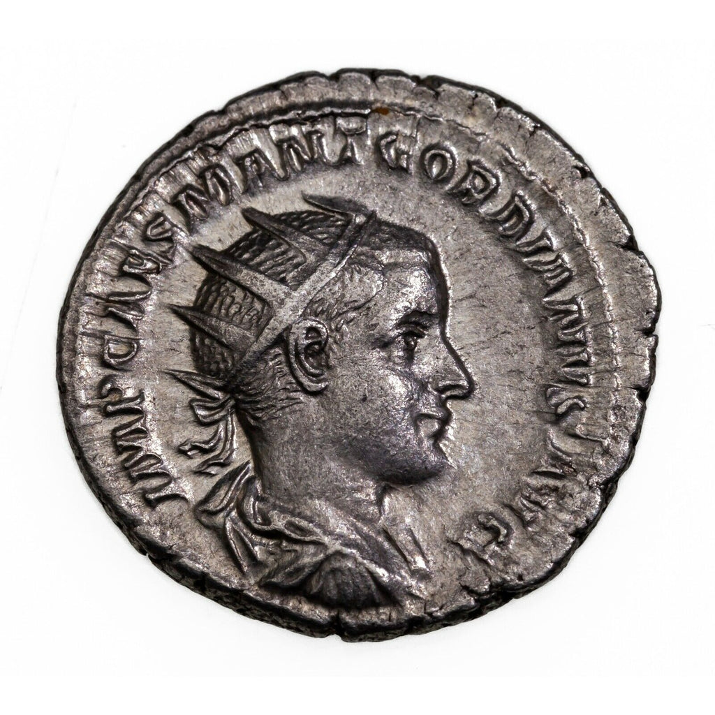 238-244 AD Roman Emp. Gordian III AR Antoninianus 5.0g, 22mm Coin RIC 202